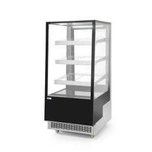 Hladilna vitrina z 3 nagibnimi policami - 300 L
