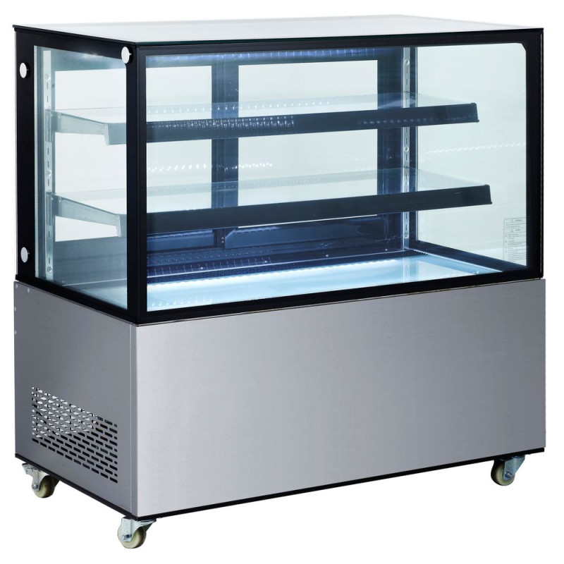 Refrigerated display case with 2 shelves - 410 L Refrigerated display case with 2 shelves - 410 L