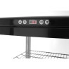 Hladilna vitrina za torte črna - 280 L