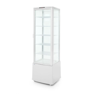 Hladilna vitrina za torte bela - 280 L