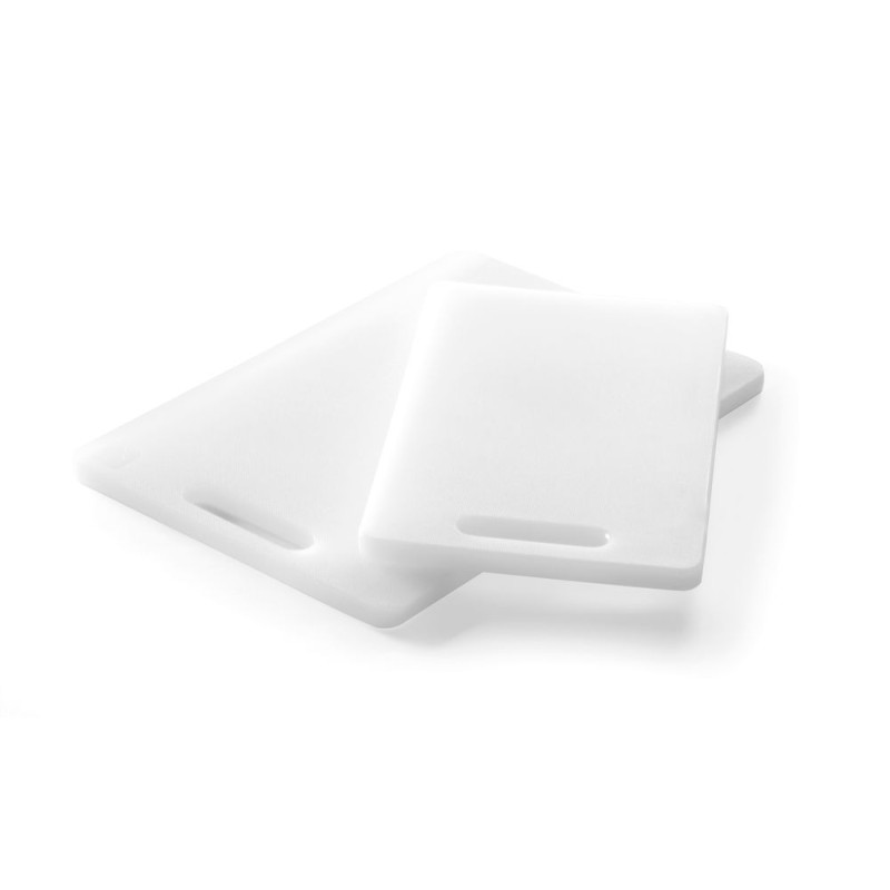 Bela rezalna deska s ročajem - 250 x 150 mm Bela rezalna deska s ročajem - 250 x 150 mm