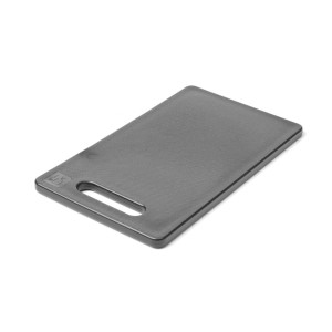 Rezalna deska črna z ročajem - 300 x 200 mm