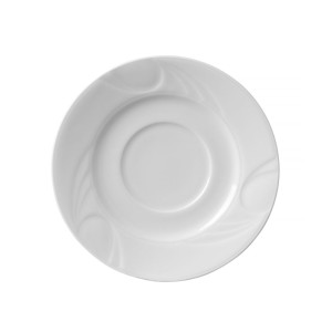 Podstavek za kavo v porcelanu Karizma - premer 145 mm
