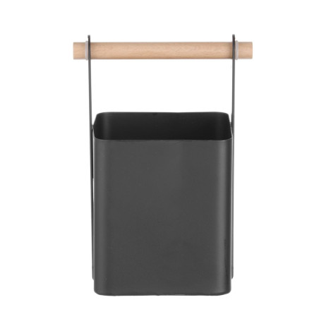 Nosilec za pribor na mizi - Črna barva - 140 x 105 mm