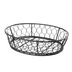 Košara iz filca Dekorativna Ovalna - 230 x 180 mm