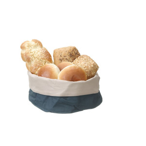 Ok, I will translate it into Slovenian:

Vrečka za kruh, okrogla, temno modra - premer 250 cm
