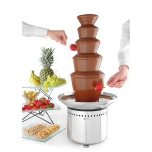 Čokoladni fondue 5 nivojev - Znamka HENDI