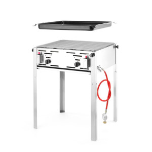Profesionalni plinski žar Grill-Master Maxi - Znamka HENDI - Fourniresto