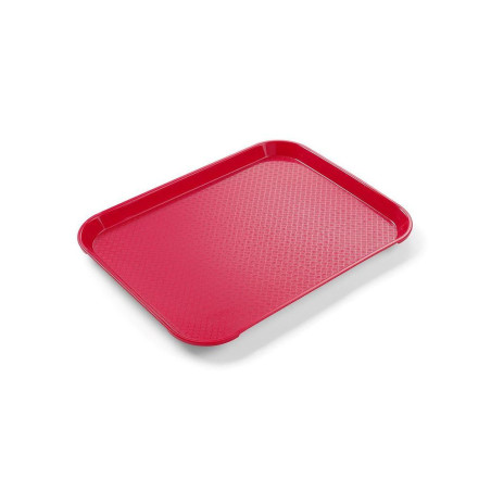 Pravokotni pladenj za hitro prehrano - majhna velikost 265 x 345 mm - rdeč Pravokotni pladenj za hitro prehrano - majhna velikost 265 x 345 mm - rdeč