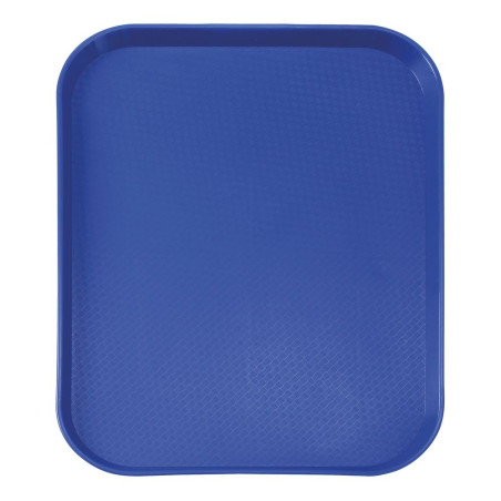Pravokotni pladenj za hitro prehrano - majhna velikost 265 x 345 mm - modra Pravokotni pladenj za hitro prehrano - majhna velikost 265 x 345 mm - modra