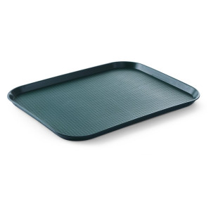 Pravokotni pladenj za hitro prehrano - Velik model 450 x 350 mm - Zelen