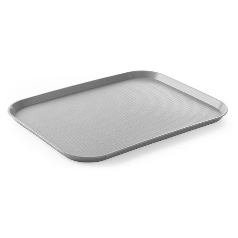 Pravokotni pladenj za hitro prehrano - Velik model 450 x 350 mm - Siv Pravokotni pladenj za hitro prehrano - Velik model 450 x 350 mm - Siv