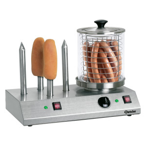 Profesionalni avtomat za hot dog - 4 toasti - Bartscher