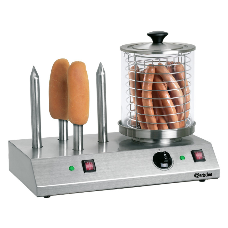 Profesionalni avtomat za hot dog - 4 toasti - Bartscher Profesionalni avtomat za hot dog - 4 toasti - Bartscher