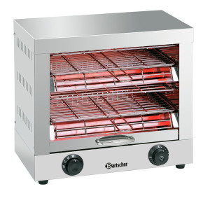 Dvojni toaster za gostinstvo