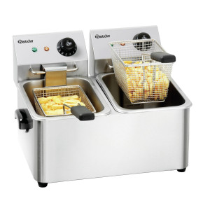 Profesionalni električni fritezi SNACK II 2x4 L