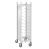 Voziček Inox 10 pladnjev GN 1/1