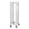 Voziček Inox 10 pladnjev GN 1/1