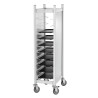 Voziček Inox 10 pladnjev GN 1/1