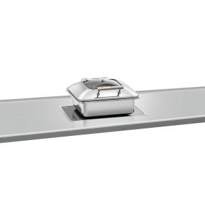 Chafing Dish Fleksibilni GN 2/3 s snemljivim pokrovom - 5,2 L - Bartscher
