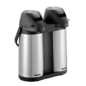 Termos s črpalko Duo - 2 x 1,9 L - Bartscher