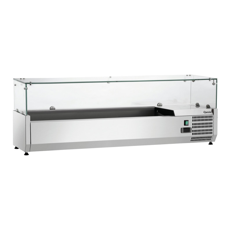 Saladette za postavitev - 6 x GN 1/4 Saladette za postavitev - 6 x GN 1/4
