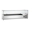 Saladette za postavitev - 6 x GN 1/4