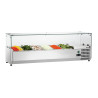 Saladette za postavitev - 6 x GN 1/4