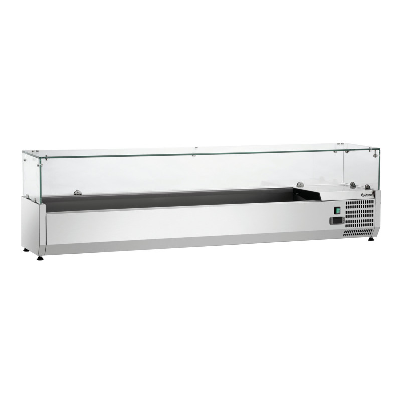 Saladette za postavitev - 8 x GN 1/4 Saladette za postavitev - 8 x GN 1/4
