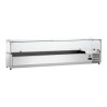 Saladette za postavitev - 8 x GN 1/4