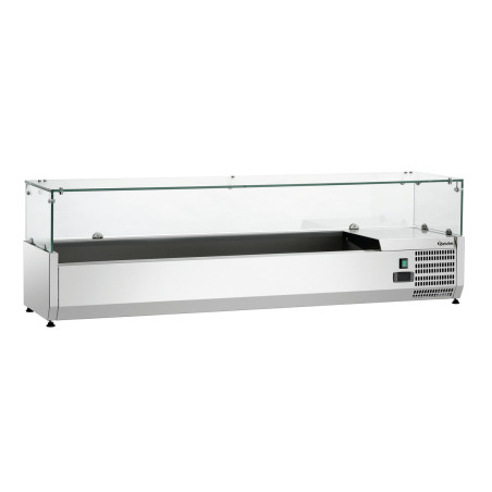 Saladette za postavitev - 5 x GN 1/3 + 1 x GN 1/2