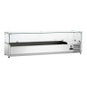 Saladette za postavitev - 5 x GN 1/3 + 1 x GN 1/2