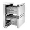 Hladilna miza 2 vrati 2 predala - Š 600 x G 600 mm - Bartscher