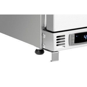 Hladilna miza 2 vrati 2 predala - Š 600 x G 600 mm - Bartscher