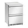 Hladilna miza 2 vrati 2 predala - Š 600 x G 600 mm - Bartscher