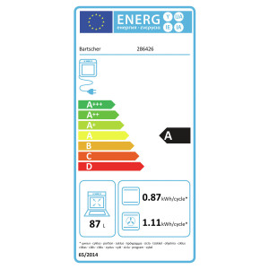 Indukcijska električna pečica - 98 L - Bartscher