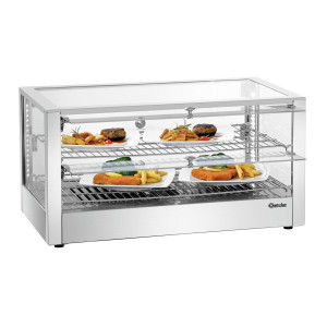 Ogrevana vitrina Bartscher 6200 2EK - Ohranjanje temperature do 90°C