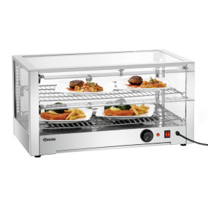 Ogrevana vitrina Bartscher 6200 2EK - Ohranjanje temperature do 90°C