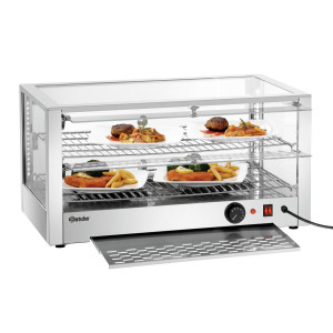 Ogrevana vitrina Bartscher 6200 2EK - Ohranjanje temperature do 90°C