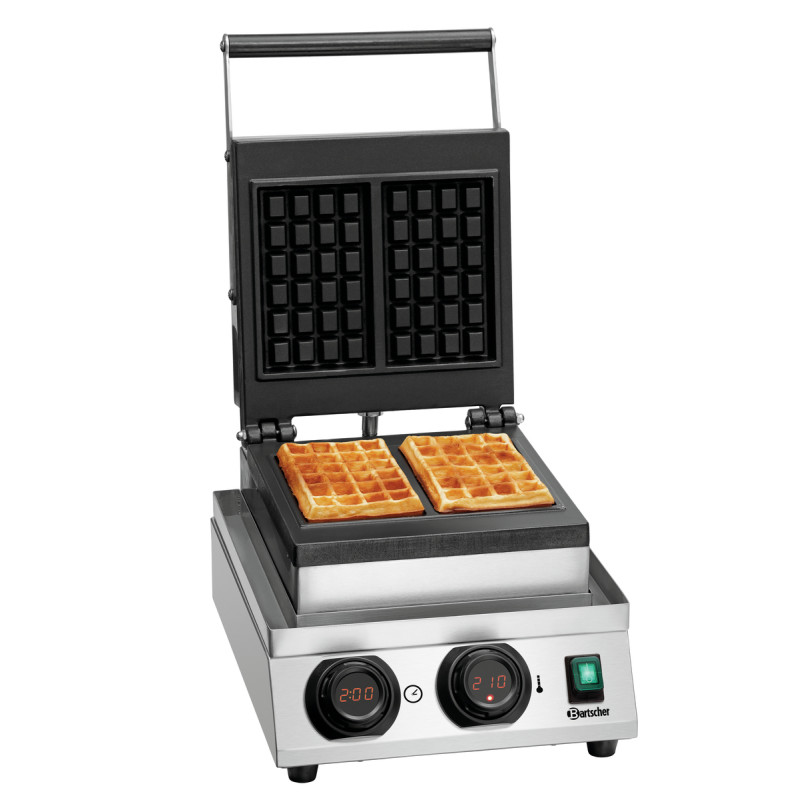 Professional waffle maker MDI 1BW-AL Bartscher | Brussels waffle and 1800W power Professional waffle maker MDI 1BW-AL Bartscher | Brussels waffle and 1800W power