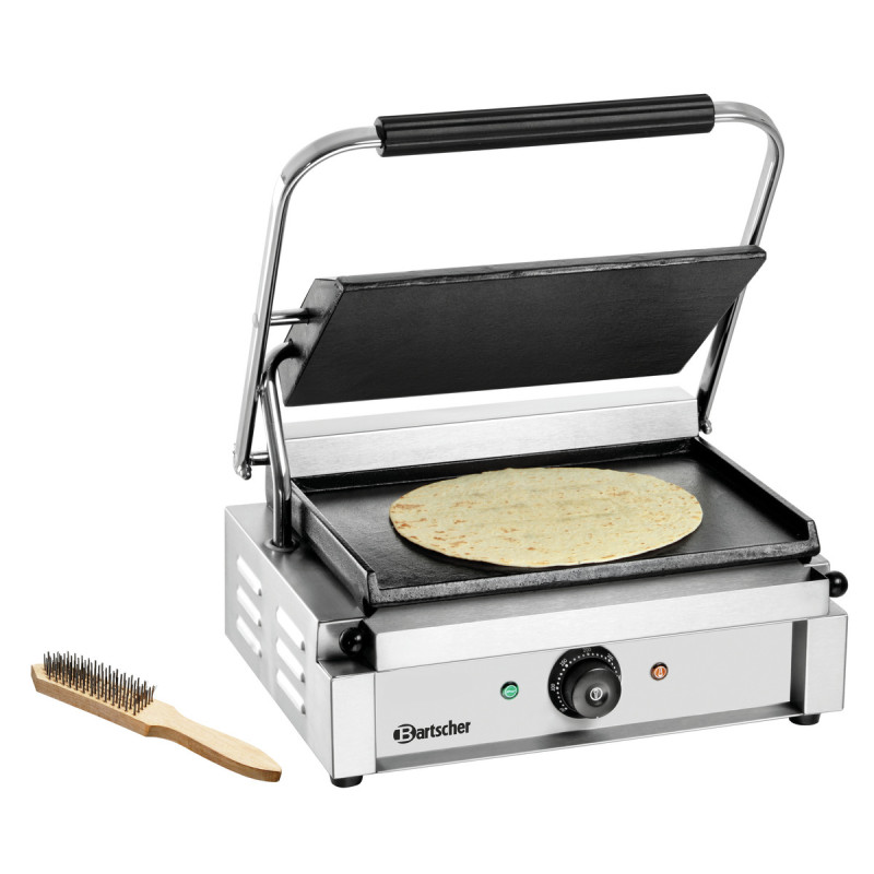 Grill kontakt Panini 1G Bartscher - Gladke plošče za okusne prigrizke Grill kontakt Panini 1G Bartscher - Gladke plošče za okusne prigrizke