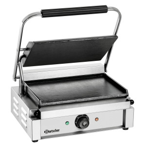 Grill kontakt Panini 1G Bartscher - Gladke plošče za okusne prigrizke
