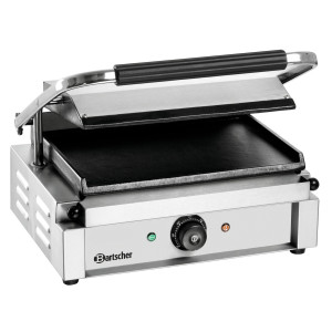 Grill kontakt Panini 1G Bartscher - Gladke plošče za okusne prigrizke