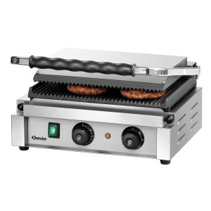Grill kontakt Panini-T Bartscher: Visoko zmogljiv kontaktni žar za paninije in sendviče