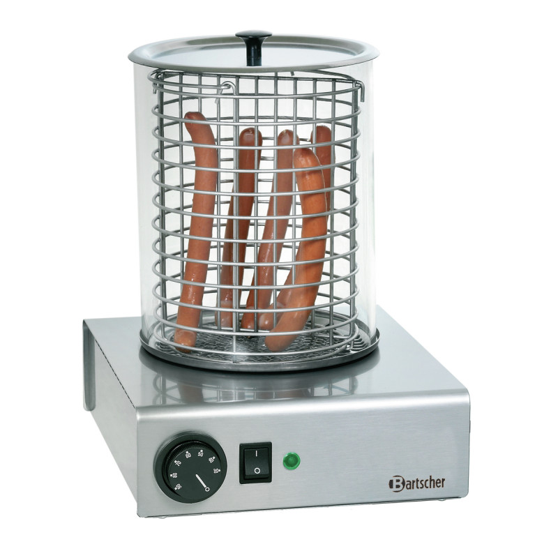 Machine à Hot-Dog Bartscher : professionnelle, acier inoxydable et température réglable Machine à Hot-Dog Bartscher : professionnelle, acier inoxydable et température réglable