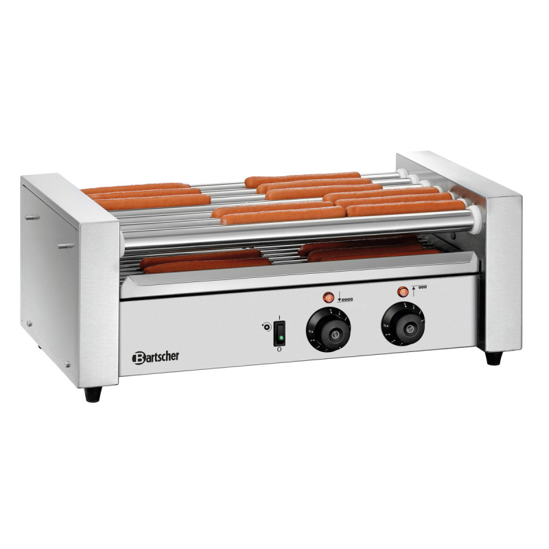Grill za klobase na valjih 7181 Bartscher | Enakomerna in hitra peka Grill za klobase na valjih 7181 Bartscher | Enakomerna in hitra peka
