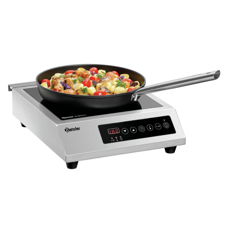 Indukcijska plošča Bartscher IK 30TCS-1 - Moč 3000W & Na dotik občutljive kontrole Indukcijska plošča Bartscher IK 30TCS-1 - Moč 3000W & Na dotik občutljive kontrole
