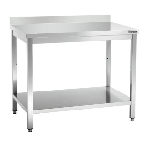 Inox delovna miza L1000, AD, Bartscher | Prostorna & robustna