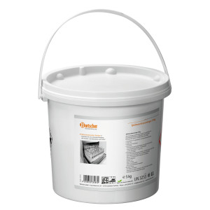 Detergent za pomivalni stroj Bartscher 5kg: profesionalna formula za bleščečo posodo