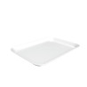 Eleganten servirni krožnik iz bele melamine - blagovna znamka Bartscher